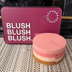 Kaja Bento Blush and Bronzer with Sephora Trio blush- sold out.